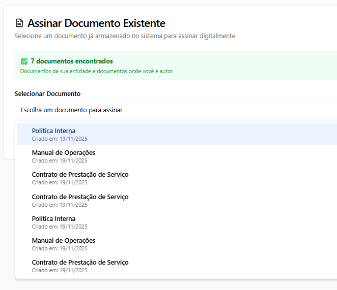 Fluxo de Aprovações